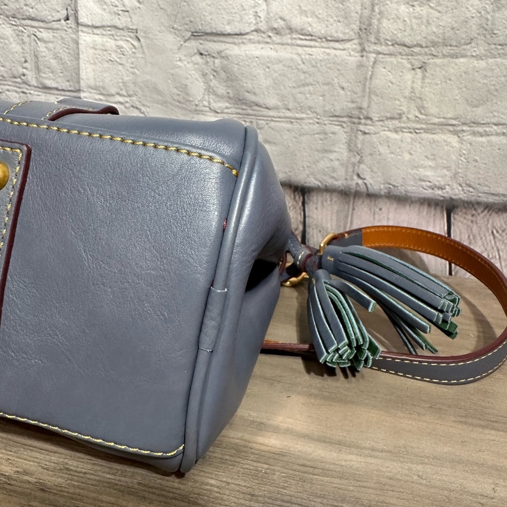 Dooney & Bourke Florentine Satchel Rare - Picture 9 of 11